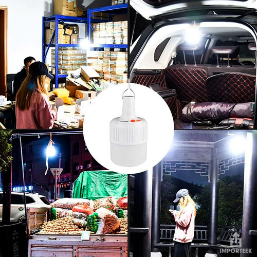 10pz Lampara Linterna Luz Led Nocturna Potente Camping