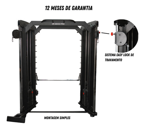 Smithcross Profissional Evolution Fitness Cr 4000 Pro
