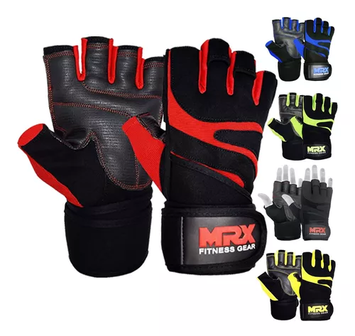 MRX - Guantes de levantamiento de pesas para hombres, guantes de  entrenamiento para hombre, guantes de levantamiento de muñeca, guantes de  gimnasio