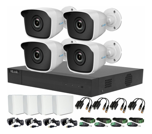 Combo Hikvision - Hilook Dvr 1080p 8ch +4 Cámaras 2mp(1080p)