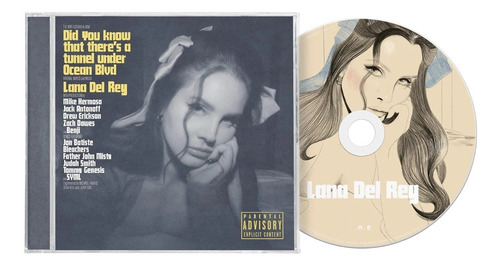 Lana Del Rey- Did Know That There Tunnel- Cd Disco Importado