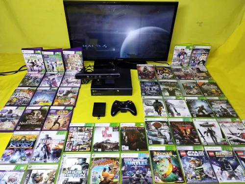 comprar Consola Xbox 360 Con Kinect, Disco Duro 500gb Y 2 Juegos