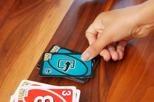 ¡uno Flip! Juegos Mattel 112 Cartas Con Caja De Lata