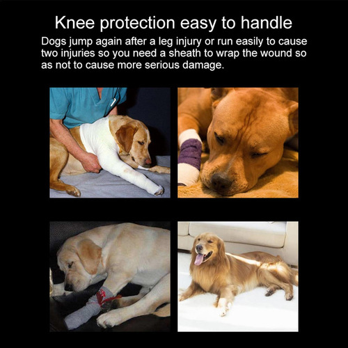 Coderas Para Perros Manga De Brazo Para Perro Ajustable Y Có