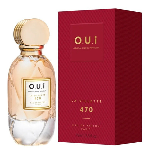 Perfume Feminino La Villette 470 Eau De Parfum 75ml Oui