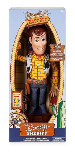 Toy Story Vaquero Woody Con Sonidos Original Disney