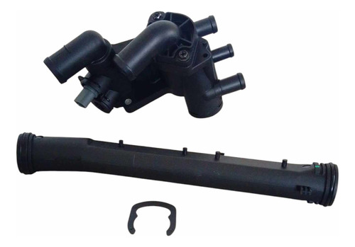 Kit Tubo Agua C/brida T A Crossfox 1.6 07-17 C/pipa C/term