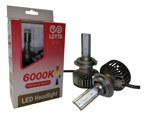 Par Bombillo H3 Led Carro 12v 200% Mas De Luz - Loyta