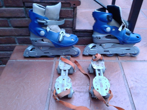 Patines 4 Ruedas Ruleman Extensible/roller 4 Ruedas En Linea