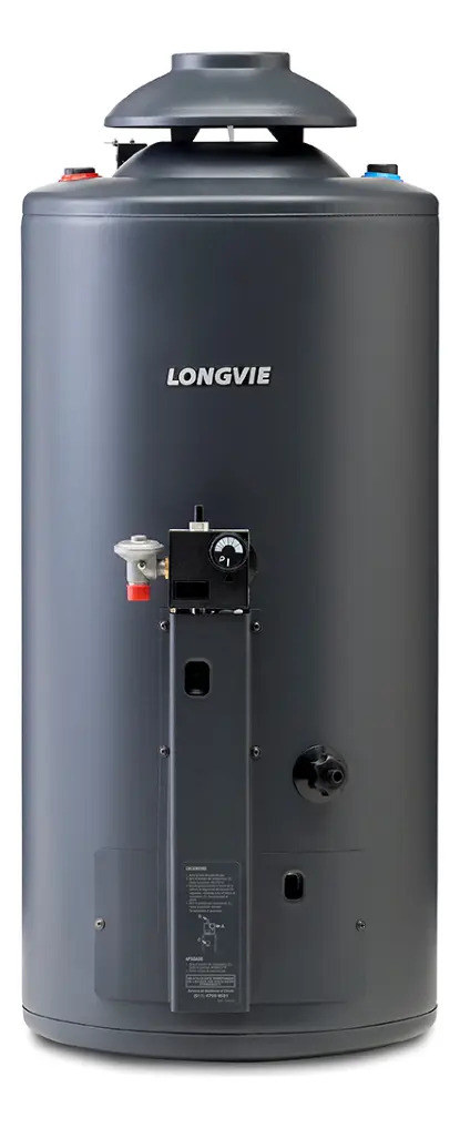 Termotanque Longvie Potenciado Dual 56 Litros Tp860ar-n Grafito