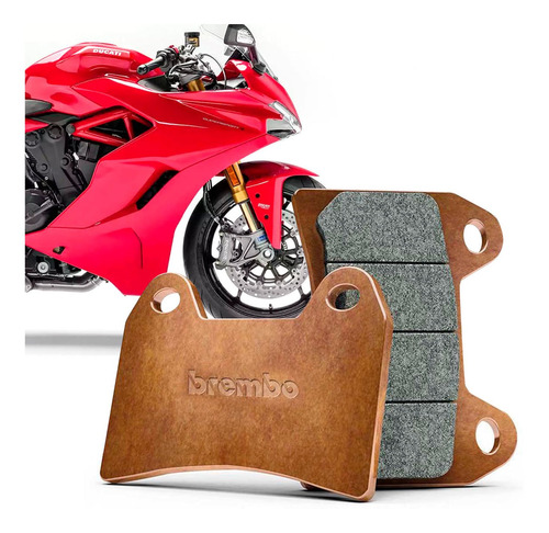 Par Pastilha De Freio Dianteira Ducati Supersport S 17 A 21