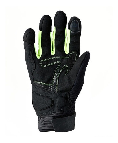 Imagen 5 de 8 de Guantes Moto Cortos Ls2 All Terrain Negro Amarillo