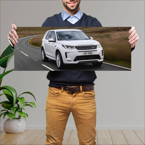 Cuadro 30x80cm Auto 2020 Land Rover Discovery Sp 459