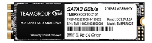 Teamgroup Ms30 2tb Con Slc Cache 3d Nand Tlc M.2 2280 Sa...