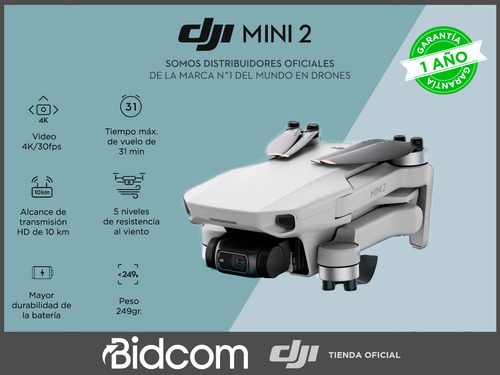 Mini Drone Dji Mavic Mini 2 Single Con Cámara 4k
