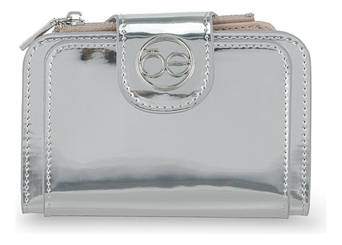 Cartera Hibrida Cloe Etianil Chica Color Plateado