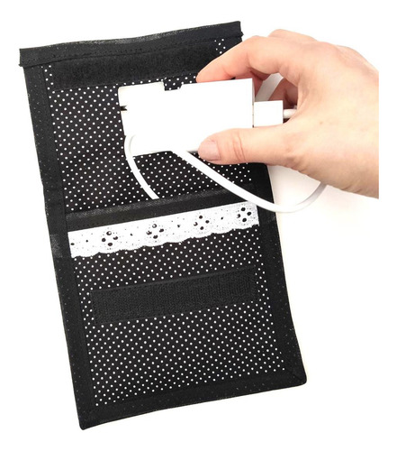Capa Porta Carregador De Celular 2 Em 1 Portátil