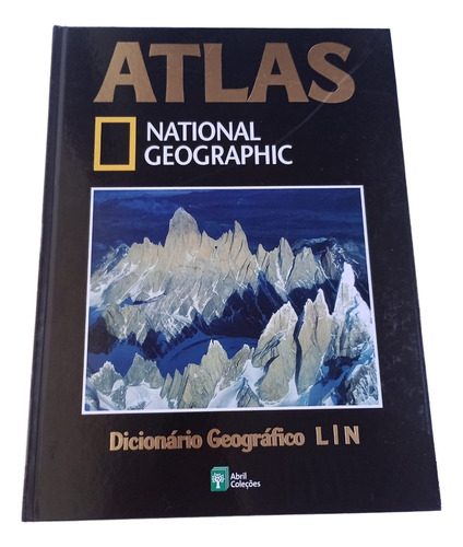 Atlas National Geeographic - Volume 23 - Dicionário Geográfico L/n - Abril Coleções - Capa Dura (Usado)