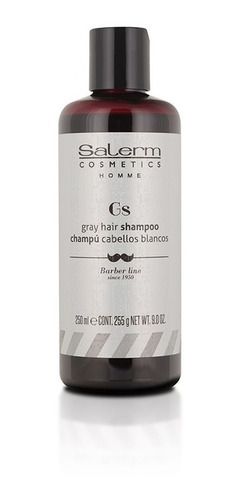 Salerm Shampoo Homme Gs Gray Hair 250 Ml / Cabellos Blancos