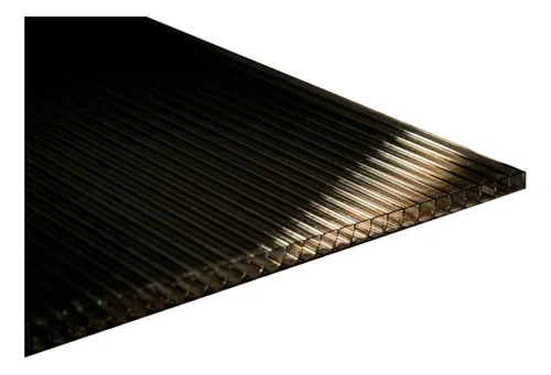 comprar Lámina De Policarbonato Celular Bronce De 183 X 366  En 6 Mm