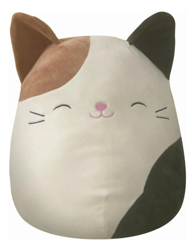 Squishmallows Peluche De Gato Calico Café Y Negro De 14