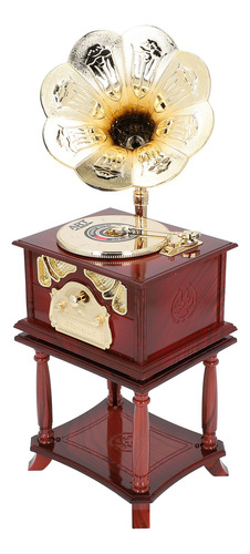 Gramófono Clockwork Music Exquisito Mecánico Retro