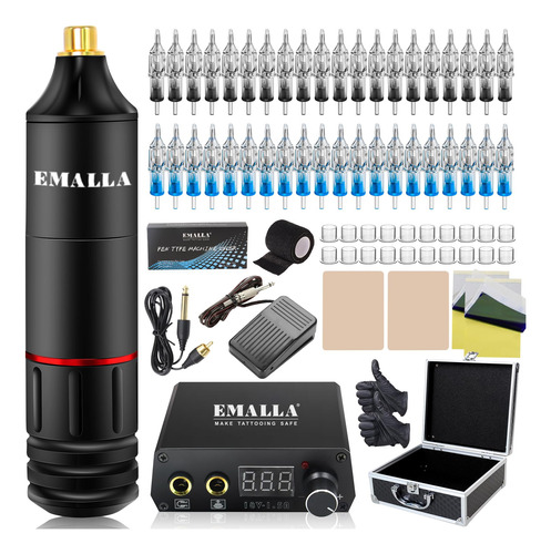 Emalla Kit Completo De Maquina Rotativa, 1 Fuente De Aliment