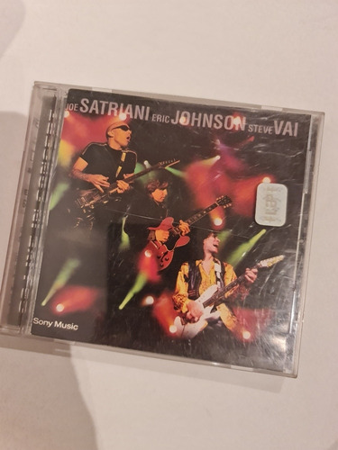 Cd Joe Satriani Eric Johnson Steve Vai G3 Live Heavy Metal