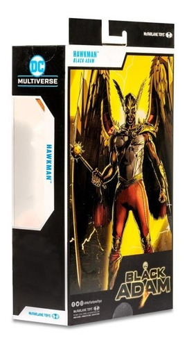 Brinquedos Hawkman Pelicula Black Adam Dc Multiverse Mcfarlane