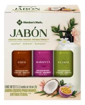 Comprar Jabón Líquido Manos Members Mark 3 Pzas 500ml C\u002Fu Suavidad