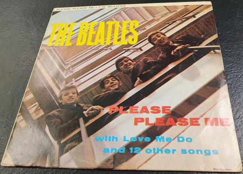 The Beatles Please Please Me Lp Brasil 1988 Mono P Mccartney