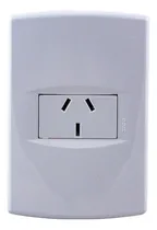 Comprar Pack X 10 Llaves De Luz 1 Toma 10a Armada Life Blanco Sica