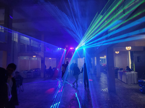 Laser Rgb 4 W Potente Dj Dmx Ilda (Usado)