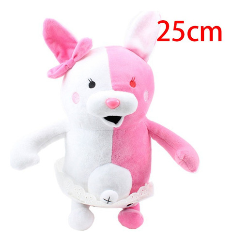 2pcs Danganronpa Monomi Monokuma Muñeca Peluche Juguete 25cm