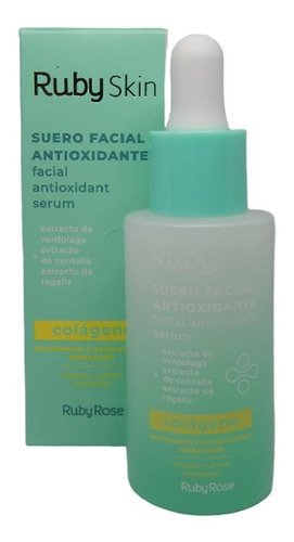 Ruby Rose Ruby  Skin Suero Facial Antioxidante Con Colageno 
