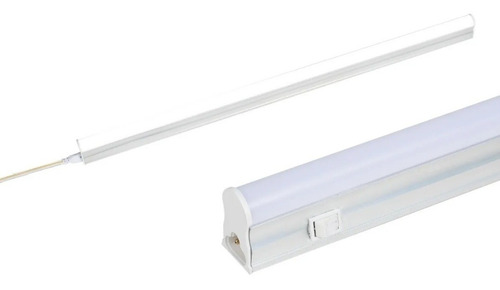 Tubo Led T5 Con Base Integrado 9w Luz Fría 60 Cm