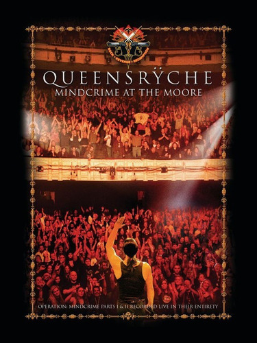 Queensryche Mindcrime At The Moore 2dvd Import.new En Stock