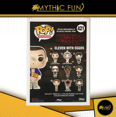 Funko Pop Stranger Things - Eleven With Eggos 421 (Usado)