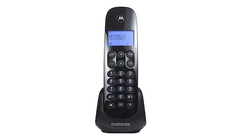 Teléfono Motorola M700CA inalámbrico - color negro