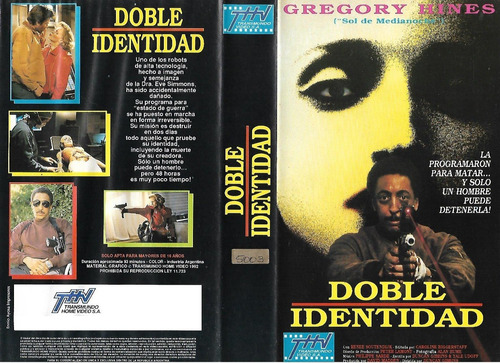 Doble Identidad Vhs Eve Of Destruction 1991 Gregory Hines