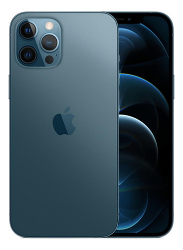 Apple Iphone 12 Pro Max 256gb Azul Reacondicionado Tipo A Azul PacĂfico (Reacondicionado)
