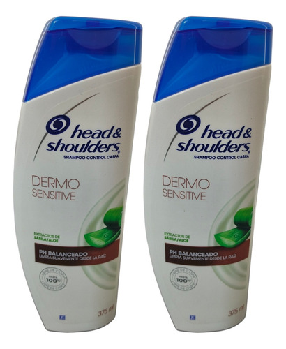 Pack X2 Shampoo Head & Shoulders Dermo Sensitive 375ml