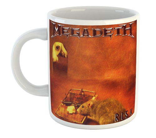 Taza De Plastico Megadeth Musica Hard Heavy Metal Music M1