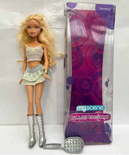 Muñeca Barbie Kennedy Myscene Club Disco Original