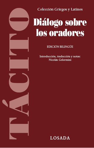 Dialogo Sobre Los Oradores - Tacito