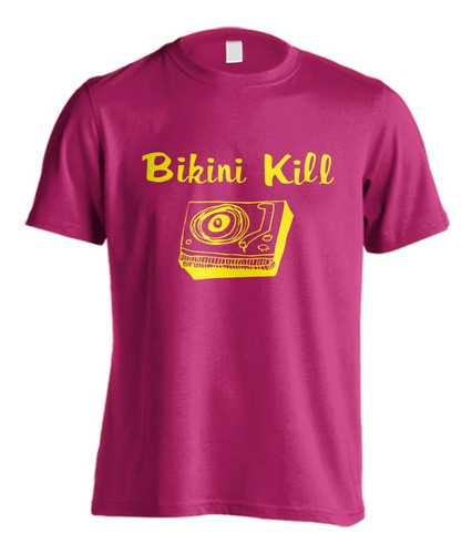 Remera Bikini Kill #06 Rock Artesanal Planta Nuclear