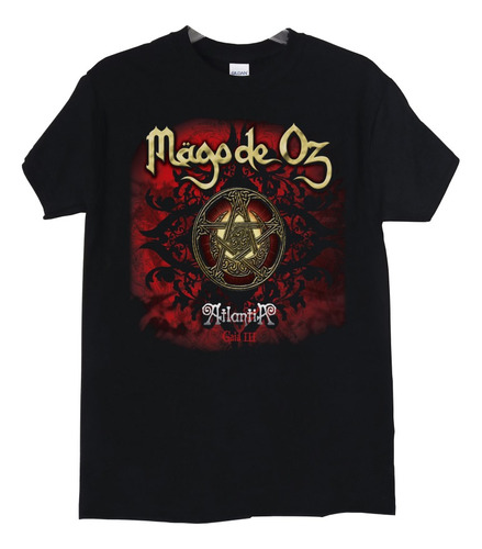 Polera Mago De Oz Atlantia Gaia Iii Metal Abominatron