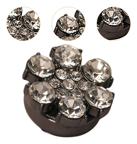 6 Uds Gemelos Camisa Botón Clips Camisa Elegante Accesorios