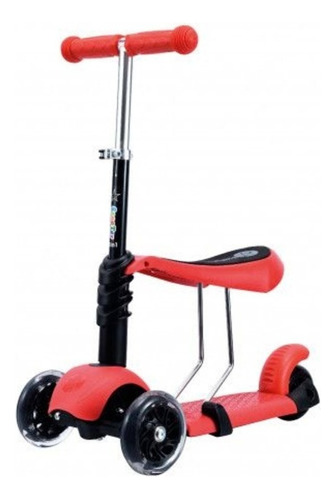 Patineta scooter de pie Love 7820  rojo para niños