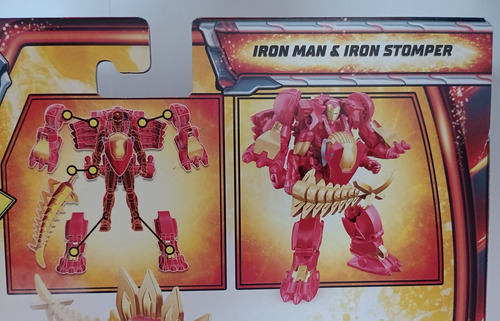 Ironman Marvel Figura Mechasaurios Mech Strike Iron Man Epic